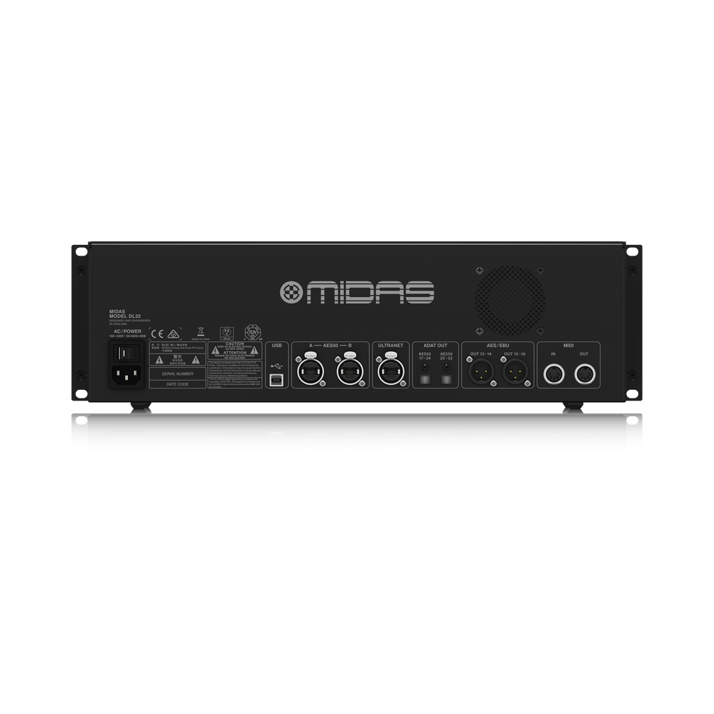 MULTIPAR DIGITAL MIDAS DL32 STAGE BOX - Imagen 2
