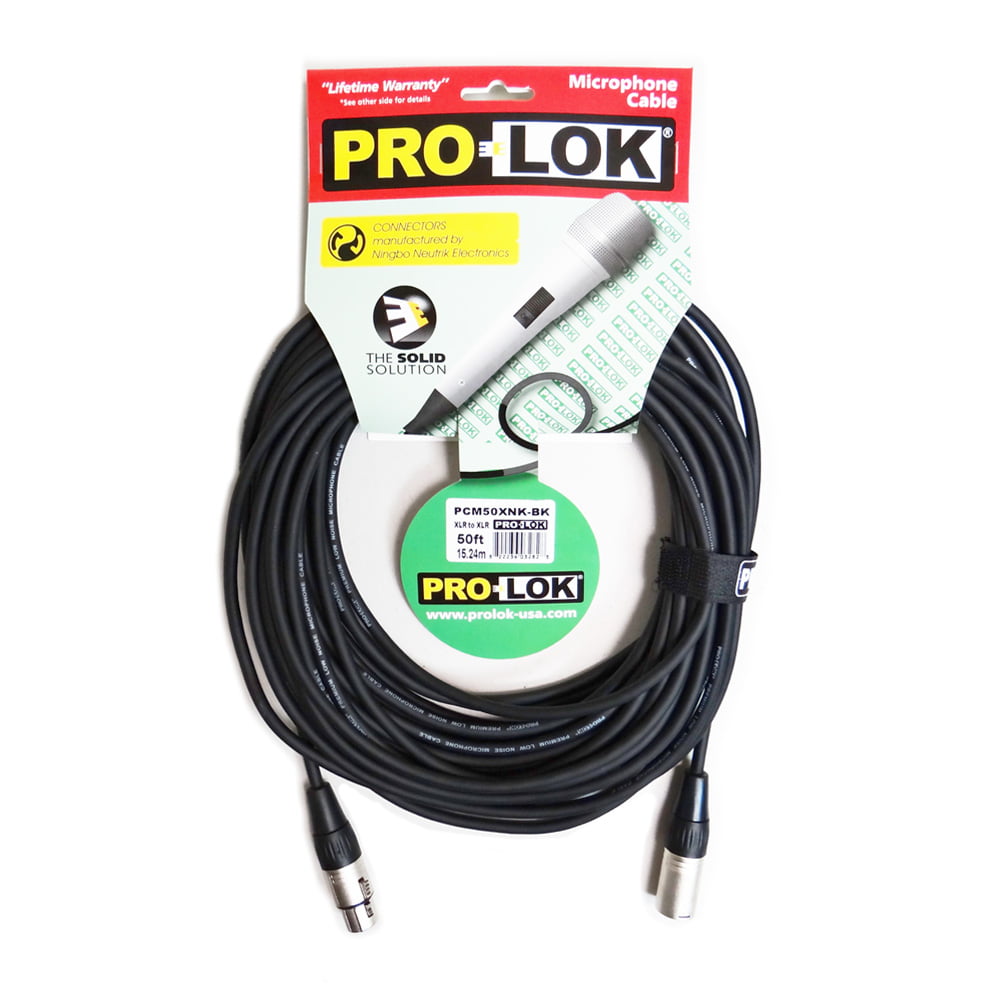 CABLE DE MICROFONO PRO-LOK PCM50XNK