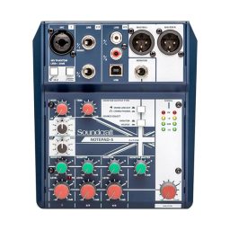 MIXER INTERFAZ NOTEPAD 5 SOUNDCRAFT