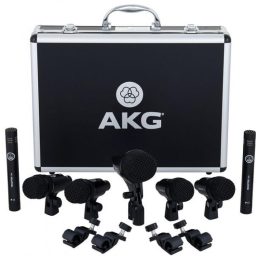 SET DE 7 MICROFONO BATERIA DRUM SESSION I AKG