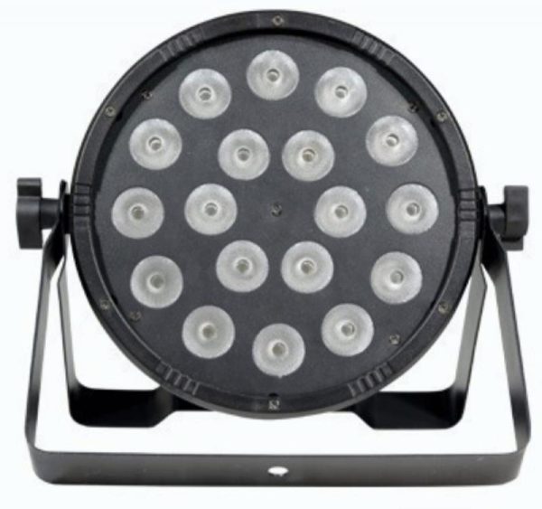 LED Par Strahler Set – 4 Stück, 18x1W RGB, DMX & Soundaktiviert, Mit Fernbedienung Für Disco & Party
