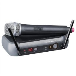MICRÓFONO INALÁMBRICO DE MANO UHF LEEM UHF-16