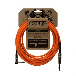 CABLE DE INSTRUMENTO 6 MTS ANGULADO CA037 ORANGE