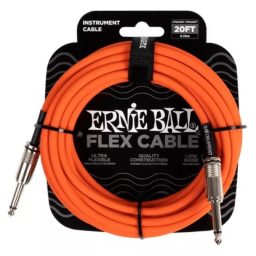 CABLE DE INSTRUMENTO 6 MTS P06421 ERNIE BALL