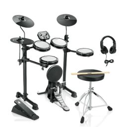 BATERIA ELECTRONICA DED-80P INCLUYE AUDIFONOS Y SILLIN DONNER
