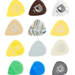 PACK UÑETAS SURTIDO MEDIUM UNID 12 UNIDADES 1XVP4-12G DADDARIO