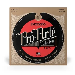 SET CUERDAS DE NYLON PARA GUITARRA CLÁSICA EJ47 DADDARIO