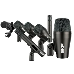 SET DE 7 MICROFONOS DE BATERIA DRUM 7 SKP