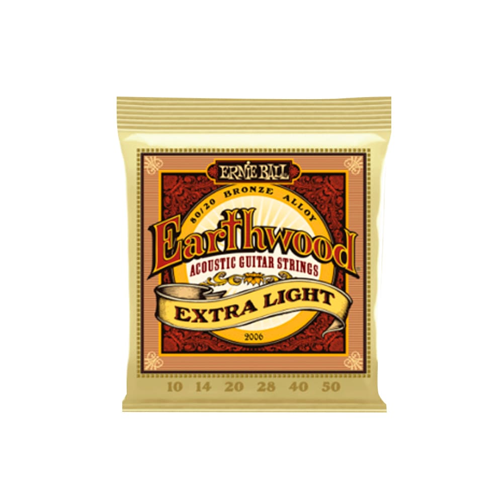 SET CUERDAS GUITARRA FOLK P02006 ERTHWD EXTRA LIGHT ERNIE BALL