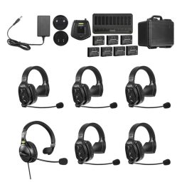 SISTEMA INTERCOMUNICADOR PRO 6 USUARIOS WT6S WITALK9 SARAMONIC