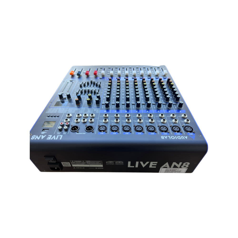 MIXER CON EFECTO LIVE AN8 AUDIOLAB - Imagen 3