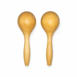 PAR DE MARACAS PEQUEÑAS MADERAS M11 BIOMUSIC